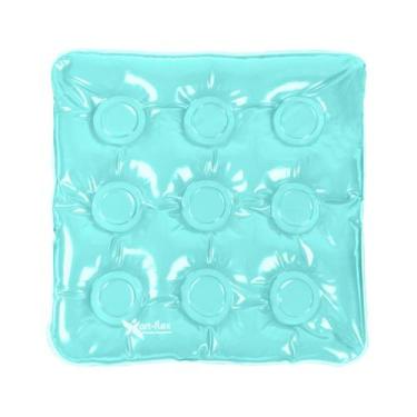 Imagem de Almofada Gel Quadrada Caixa De Ovo Anti Escaras Prevenção Úlceras Alív