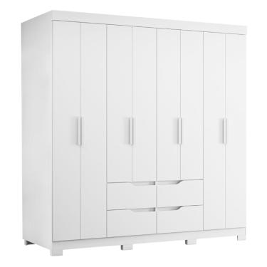 Imagem de Guarda Roupas Casal 8 Portas 4 Gavetas Mirage