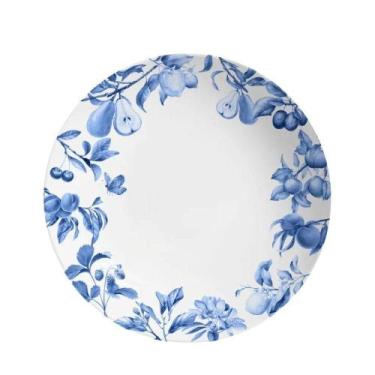 Imagem de Prato Raso Coup Frutela 29cm Azul Cerâmica Alleanza.