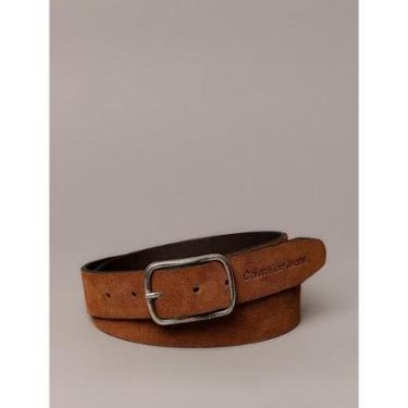 Imagem de Cinto Calvin Klein Jeans Camurça Havana-Masculino