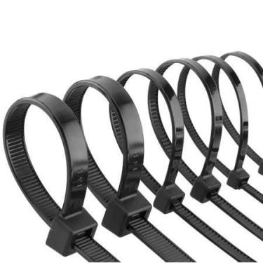 Imagem de Abraçadeira de Nylon Prendedor 7,6 x 300mm 50 Unidades Preta - STARTOO