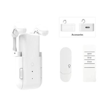 Imagem de Motor De Cortina Inteligente WiFi 3 Em 1, Abridor Elétrico Automático 