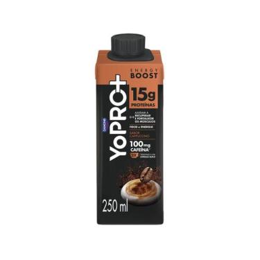 Imagem de Bebida Energy Boost UHT Cappuccino 15g de proteínas YoPRO  250ml, Capp