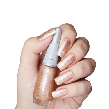 Imagem de Esmalte Viva Ame e Brilhe Comemore a Vida com Secagem Rápida e Longa Duração Hipoalergê...