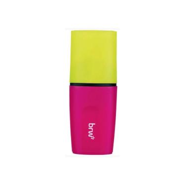 Imagem de Mini Marca Texto Neon com Cheiro BRW Modelo Amarelo e Rosa (Limão) Design Compacto 1 Un...