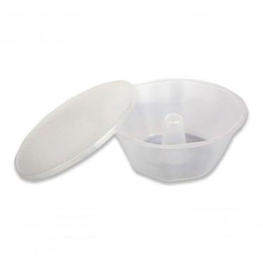 Imagem de Forma para Mini Pudim Descartável C-60 80ML para Assar e Servir com Tampa para Forno e...