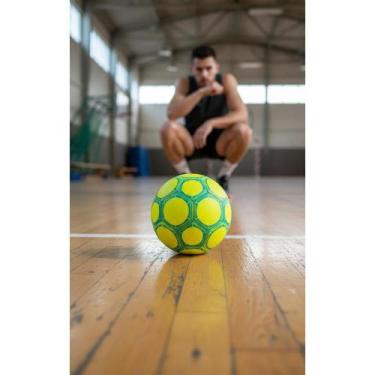 Imagem de Bola Handebol PU Ultra Grip Amarela/Verde 54-56cm - Congratulations St