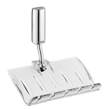 Imagem de Saboneteira de Parede Idea Cromado para Banheiro com Design Moderno e Sofisticado em Prata Docol