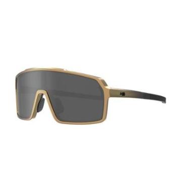 Imagem de Óculos Solar Hb Grinder Matte Gradiente Black Gold Gray-Unissex