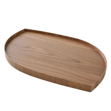 Imagem de Bandeja Folha De Madeira Para Servir Café Para Visitas - Talento Móvei
