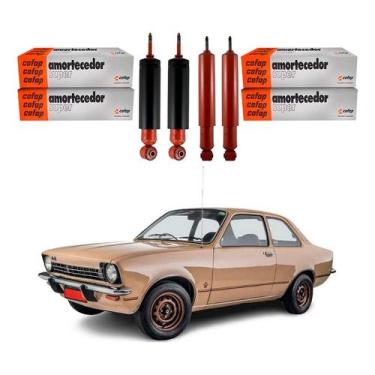 Imagem de Kit Amortecedor Dianteiro Traseiro Chevette 1.4 1973 A 1977 - Cofap