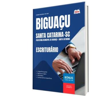 Imagem de Apostila Prefeitura de Biguaçu - SC - Escriturário - Apostilas Opção