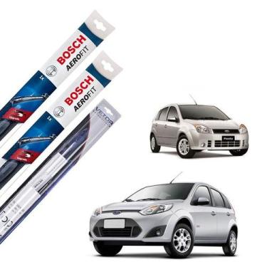 Imagem de Kit palheta Limpador Parabrisa Fiesta Hatch 2006 2007 2008 - Bosch  e 