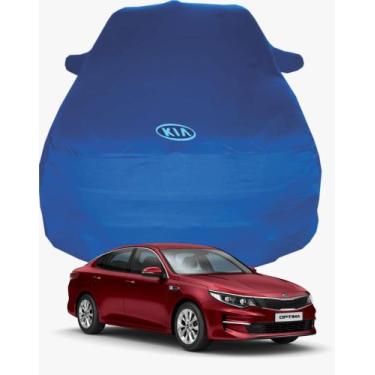 Imagem de Capa de Carro Kia Optima Tecido  Lycra Premium - Cadilhe Capas, Azul R