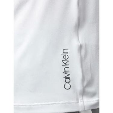 Imagem de Camiseta Calvin Klein Swimwear Masculina Manga Longa UV Branca-Masculino