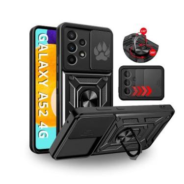 Imagem de Capa Capinha Armor Anti Choque Ring P/ Galaxy A52 4g - Champions Rox