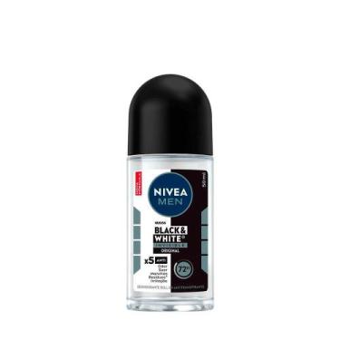 Imagem de Desodorante Roll-On Men Invisible Black & White 48h Nivea  50ml