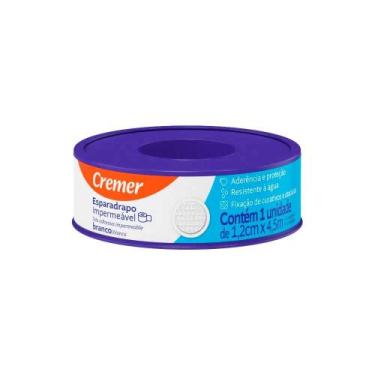Imagem de Esparadrapo Cremer 1,2cm x 4,5m Cremer 1 Unidade