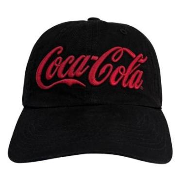Imagem de Boné Coca Cola Basico Bordado Frontal Julia Preto-Unissex