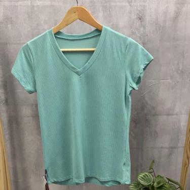 Imagem de Camiseta Dry Fit Feminina Verde Agua - CDG,  P