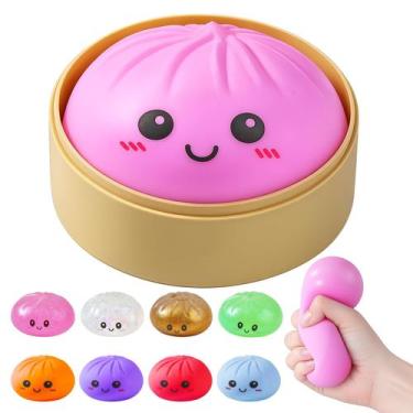 Imagem de Bolinho de massa Squishy Toy SideOnes Glitter com caixa de vaporizador