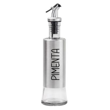 Imagem de Galheteiro Prata Versatile (300 ml) Pimenta - Wolff, Pimenta