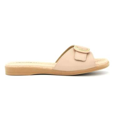 Imagem de Tamanco Piccadilly Original Confortavel Macia Feminino 021, 37, Nude