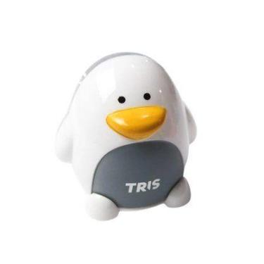 Imagem de Apontador Com Depósito 2 Furos Pinguim Tris -, Branco