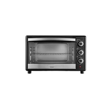 Imagem de Forno Elétrico de Bancada Mondial FR-42 42L 1600W com Timer e Grill Preto Inox 220V