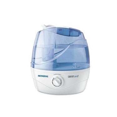 Imagem de Umidificador De Ar Ultrassônico Mondial Biv Branco/azul Bivolt
