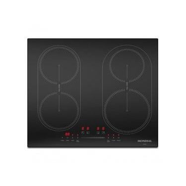 Imagem de Cooktop Por Indução 4 Bocas Mondial Preto 7000W CTI-03 220V
