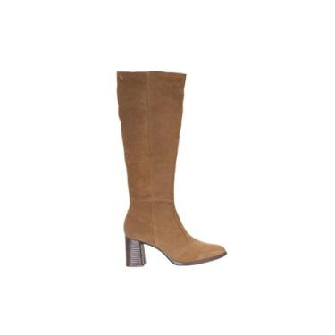 Imagem de Bota Salto Bloco Dakota Couro D2383, Canela, Canela, 37