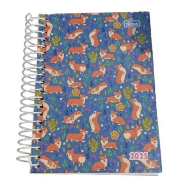 Imagem de Agenda Espiral Girl Pepper 160 Folhas M4 - Tilibra, raposa