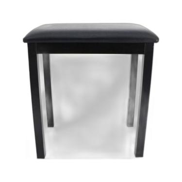 Imagem de Banqueta para Piano BP600P com Estrutura em Ferro Resistente e Pés Antiderrapantes Preto Hayonik