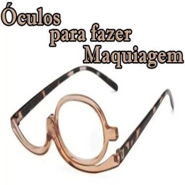 Imagem de Óculos para fazer maquiagem - Rilu Produtos, Ambar grau 3