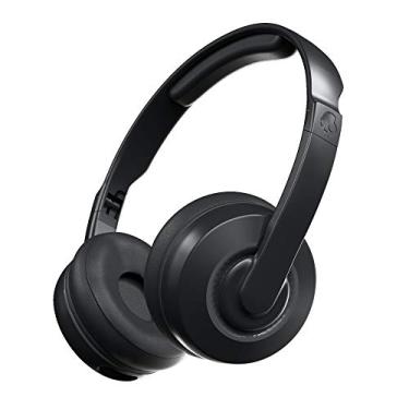 Imagem de Skullcandy Fones de ouvido sem fio Cassette para iPhone e Android com microfone/bateria de 22 horas/Melhor para música, escola, viagem e jogos/fones de ouvido Bluetooth circum-auricular – Preto