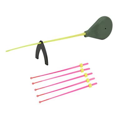 Imagem de Vara de pesca no gelo, ABS Simples kit de vara de pesca de inverno Resistente a baixa temperatura e alta resistência com ponta superior para pesca ao ar livre(14cm)