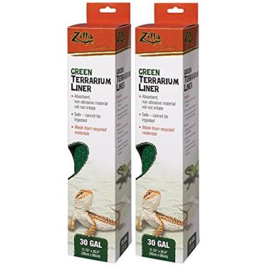Imagem de Forro de substrato Zilla para terrário de répteis (2 pacotes), verde - 30 galões