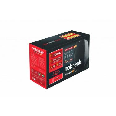 Imagem de Nobreak Ups Compact Xpro 700Va Bivolt 115V Preto Ts Shara