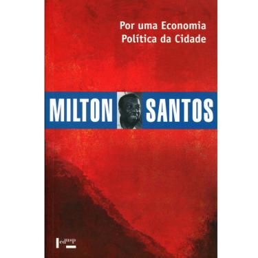 Imagem de Livro - Por uma Economia Política da Cidade - Milton Santos