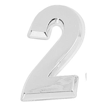 Imagem de Número 2 De Residencia E Casa Brilhante 14cm De Altura