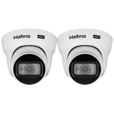 Imagem de Kit 2 Câmeras HDCVI 4K 8 Megapixel 2.8mm 20m VHD 5820 D 4K Intelbras