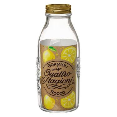 Imagem de BORMIOLI ROCCO QSTAGIONI GARRAFA 23x9x9cm 1L VIDRO TRANSP TAMPA METAL