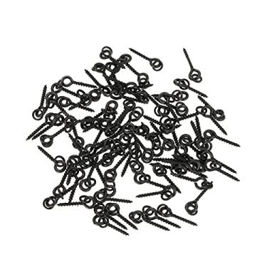Imagem de Qudai Parafusos 100pcs de Listagem boilie isca para a pesca da carpa Terminal Cabelo Rigs Hooks Carp Enfrente