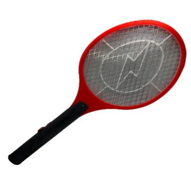 Imagem de Raquete Elétrica Mata Mosquito, Bivolt C/ Botão de Segurança (VERMELHO)