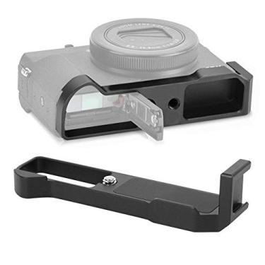 Imagem de Placa de extensão de câmera em L, placa de extensão de liga de alumínio, suporte de fotografia com placa de liberação rápida, para câmeras sem espelho G7X Mark II