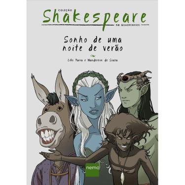 Imagem de Livro - Coleção Shakespeare em Quadrinhos – Sonho de Uma Noite de Verão - William Shakespeare e Lillo Parra