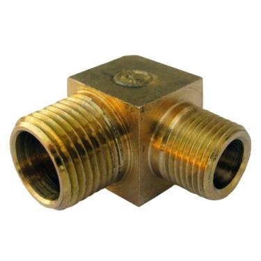 Imagem de LASCO Rosca macho para tubo 17-8847 de 1,27 cm (1/2") por rosca macho de 90 graus Ell/Cotovelo