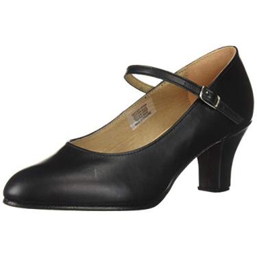 Imagem de Bloch Sapato de dança feminino cabaret, Preto, 11.5 Medium US