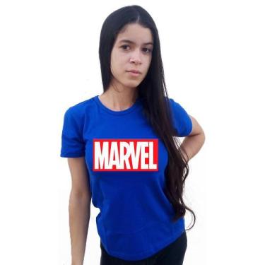 Imagem de Camisa Camiseta Feminina Babylook Herói Vingadores Marvel - Adquirido